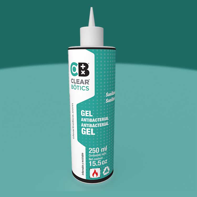 ClearBotics Gel antibacterial